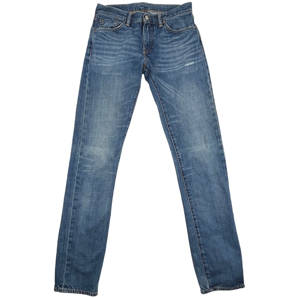 Levi's 511 Selvedge Jeans Men's 30x34 Slim Fit Made in Mexico Button Fly Denim